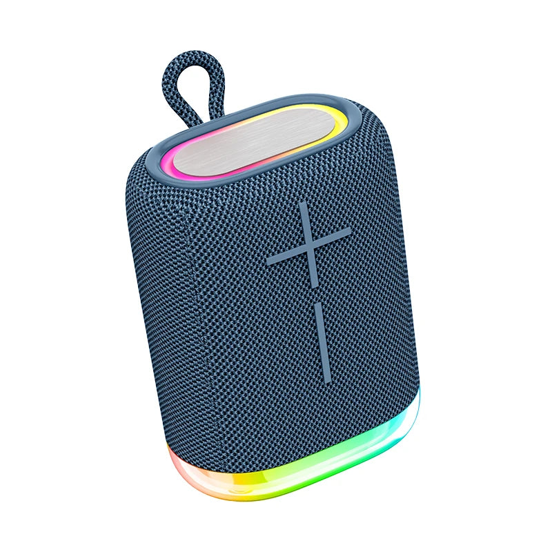 Bluetooth Speaker -High-End Quality Big Stereo Loud Car Super Bass Woofer Dj Wireless Sound Deep Speaker Tws Bt Waterproof Ipx RGB TF Mini LED