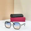2026 Men's Fashion Running Sunglasses  Luxury Designer Metal-Frame Shades