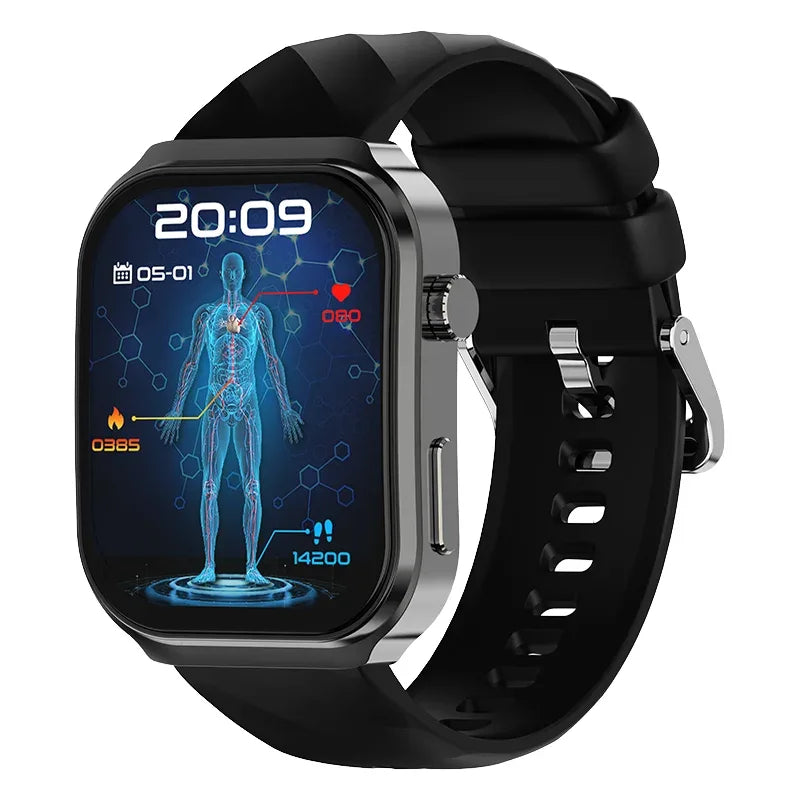 Health Smart Watch Body Temperature Sedentary Reminder Alarm Clock Multi Sports Modes Fitness Tracker Smartwatch for BT Calling - Tidesmit