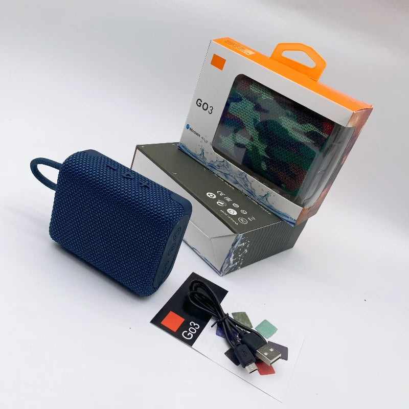 Bluetooth Speaker -Hot Sale Portable G3 Wireless Mini Speakers Waterproof Outdoor Bass Sound for Bluetooth Sports Party Box LED Airplay DC Plastic