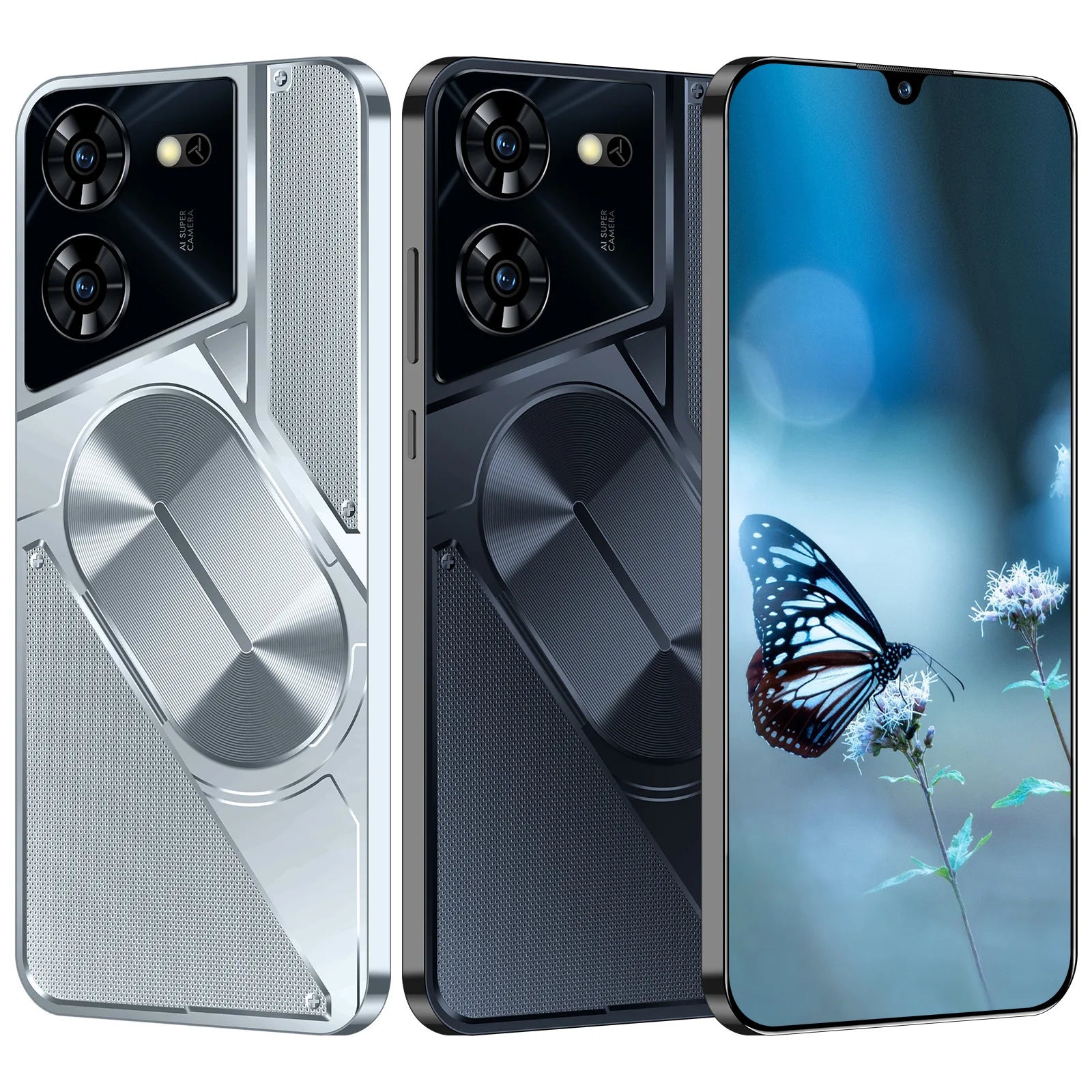 New 5g Smartphone Pova 5 Pro Cross-border Mobile Phones 7.3 Inch Incell Screen 2+16G Foreign Trade Smart Phone - Tidesmit