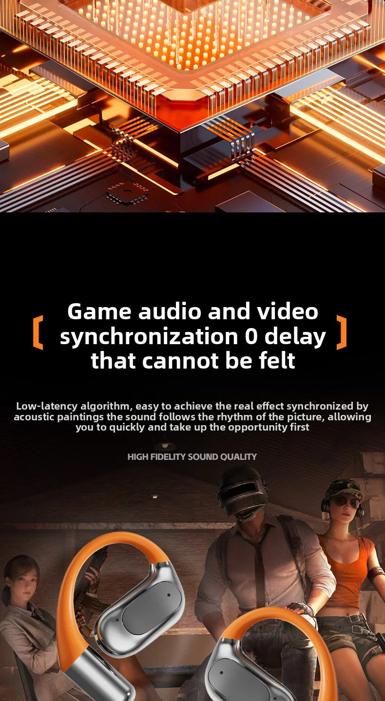 True Wireless Noise Cancelling TWS Earbuds LEDjl Brand's Premium for Bluetooth Earphones & Headphones Tidesmit