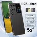 Tidesmit 7.3-Inch 5G Smartphone, 16GB RAM, 1TB Storage, Unlocked Mobile Black 16g 1TB Tidesmit