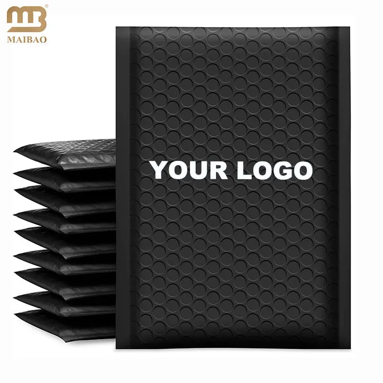 Hot Sale Premium Co-extruded Black Poly Bubble Mailers/plastic Mail Bags/padded Envelopes Shipping Suppliers
