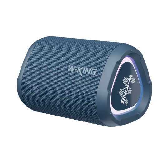 Bluetooth Speaker -IPX6 Waterproof Outdoor Portable Bluetooth Speaker W-King D110 Audio Speaker with RGB TF AUX Wireless Camping Traveling Speaker