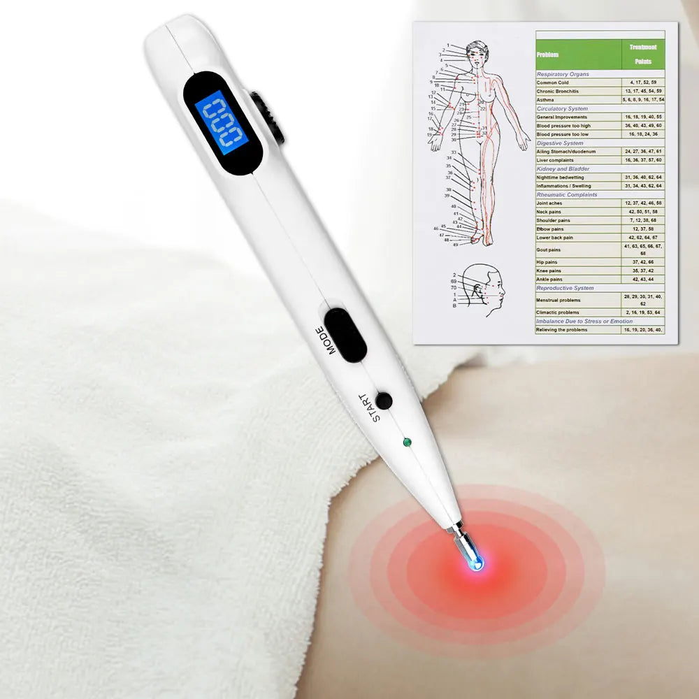 Acupuncture Pen Electronic Muscle Stimulator for Home Relaxation Therapy Relaxation Treatment Tidesmit