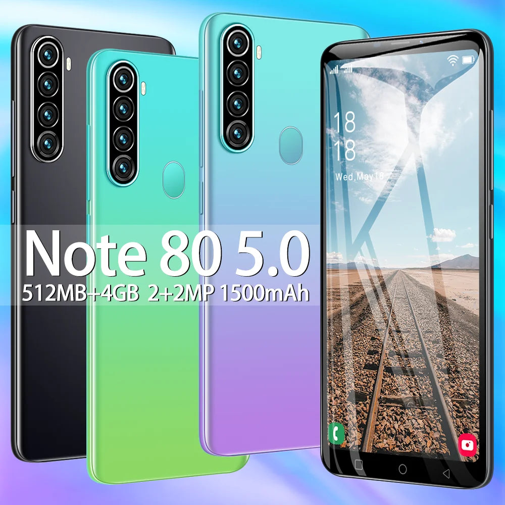 New Low-price Note80 HD 5.1-inch Full Screen 3G Mobile Phone E-commerce Cheap Smart Phones Made in China - Tidesmit