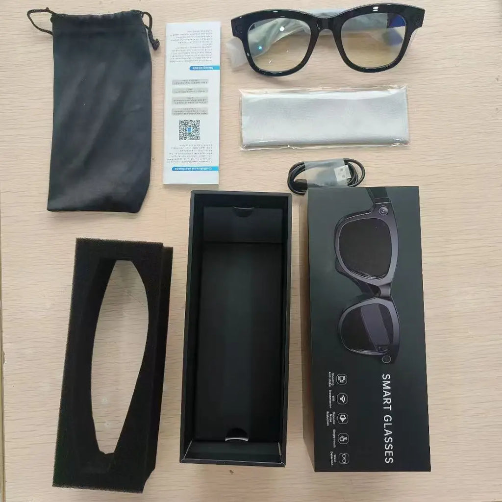 NextGen CY01 Smart Glasses AIPowered Translation 8.0MP Camera Multimedia Player AR Hardware Glasses Tidesmit