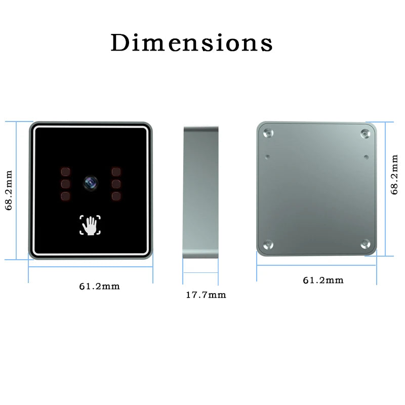 Biometric Palm Vein Access Control Module USB Drive Secure for Home Office Use OEM/ODM Supported Palmprint Recognition Reader Tidesmit
