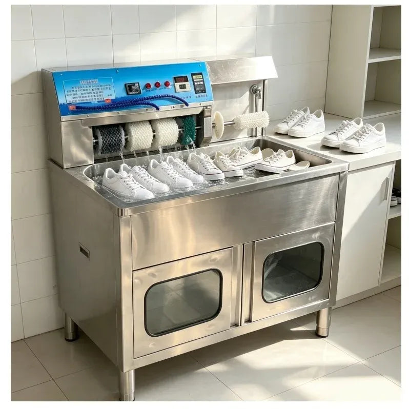 Professional Shoe Washer Dryer Combo with Ozone Sanitizing