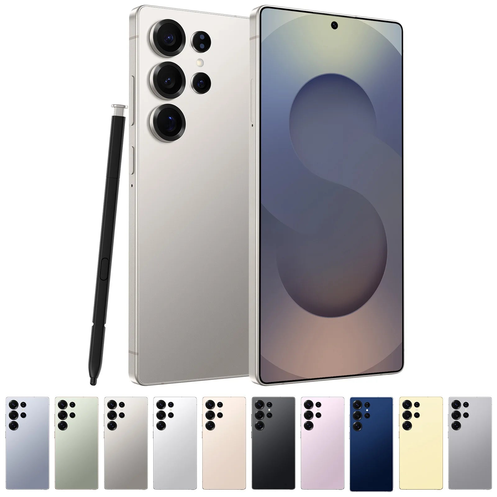 Factory Price Big Screen Phone S25 Ultra  16+1TB Global Version Android 5G Smartphone  Dual-SIMdual-standby HD Unlocked Phones - Tidesmit