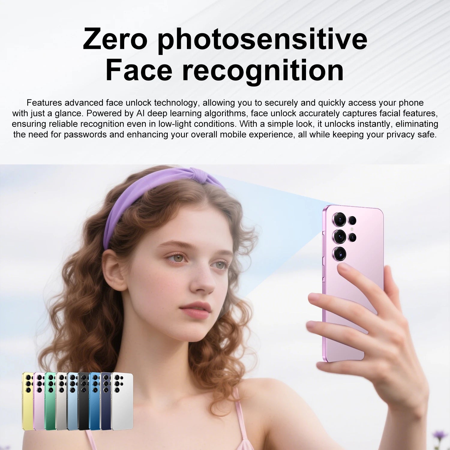 Smart Phone 2025 Cellphone S25 Ultra 7inch Unlocked Dual Card 5G Phones Android 14.0 Mobile Phones - Tidesmit