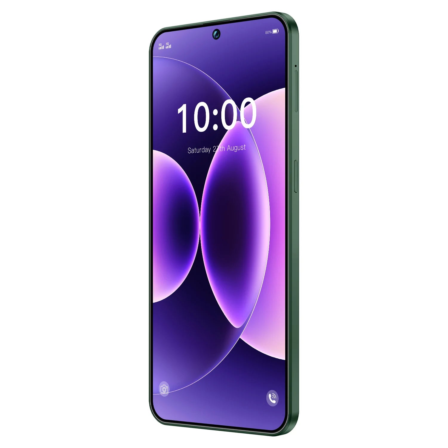M17 Pro Max 5G smartphone with 90Hz full display, face unlock, and fingerprint sensor for gaming performance.