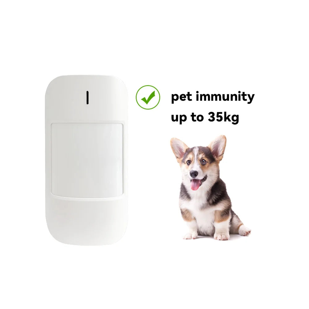 2025 New Ethernet RJ45, WiFi, 4G Smart Home Alarm System Residential and Business Commercial Smart 4G Alarm Security Kit System Tidesmit