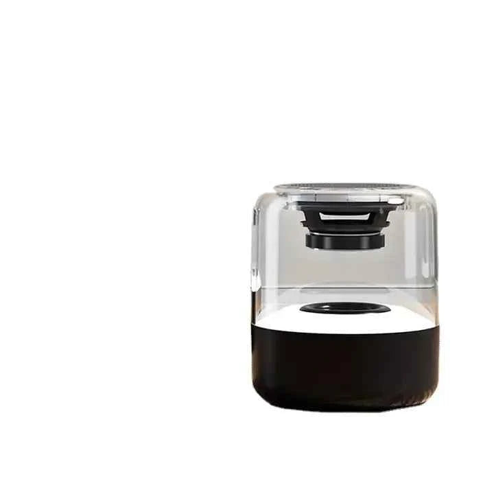 2024 High Quality Portable RGB Wireless Subwoofer BT Speaker USB Computer DJ Outdoor Parties Hot Sale Transparent Speaker My Store