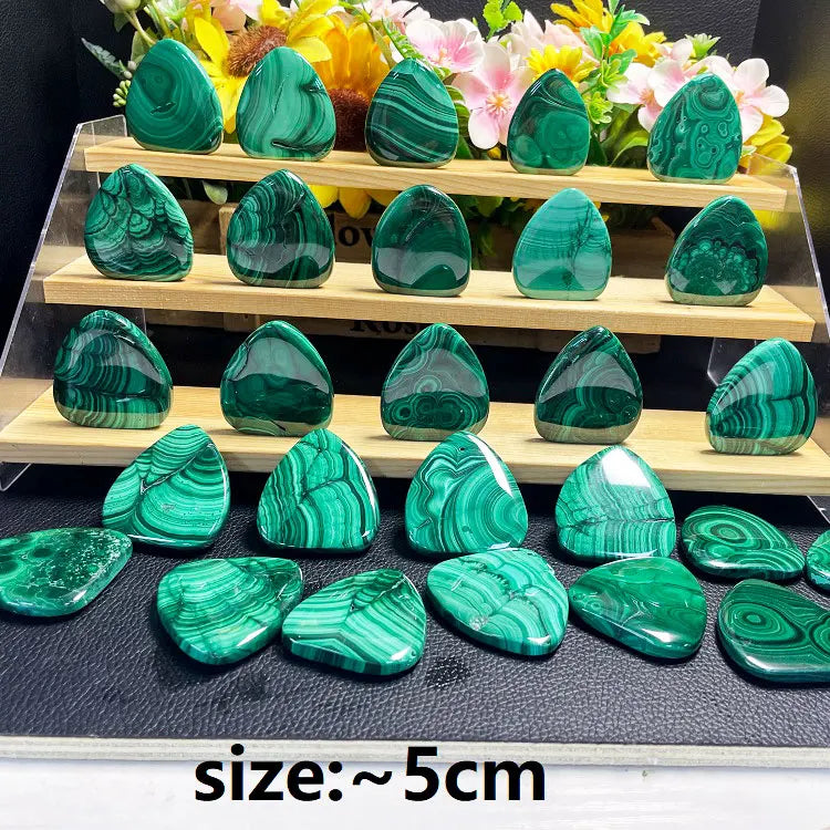 Kindfull 10+ Years Experience Natural Stone Polished Healing Energy Crystal Crafts Malachite Decoration