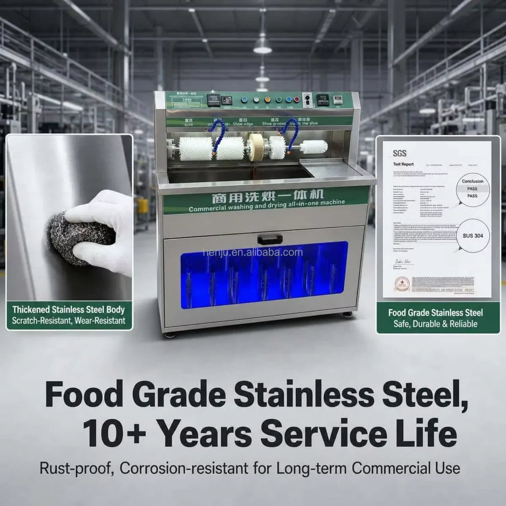 Shoe Washer Dryer Industrial Strength Commercial Use