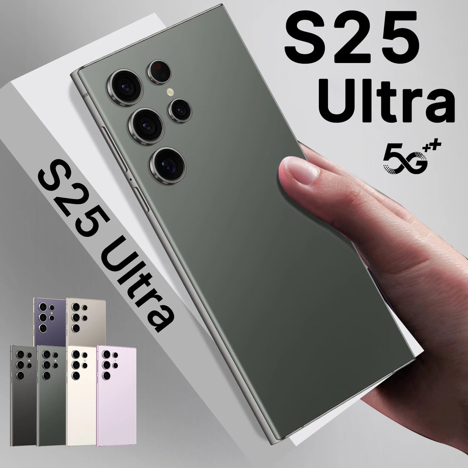 Tidesmit S25 Ultra 5G Smartphone with 16GB RAM 1TB storage and dual SIM for high performance gaming.