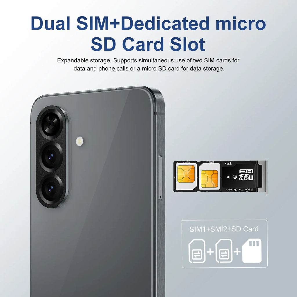 Tidesmit 5G Android Smartphone: 16GB RAM, 1TB Storage, Dual SIM Tidesmit