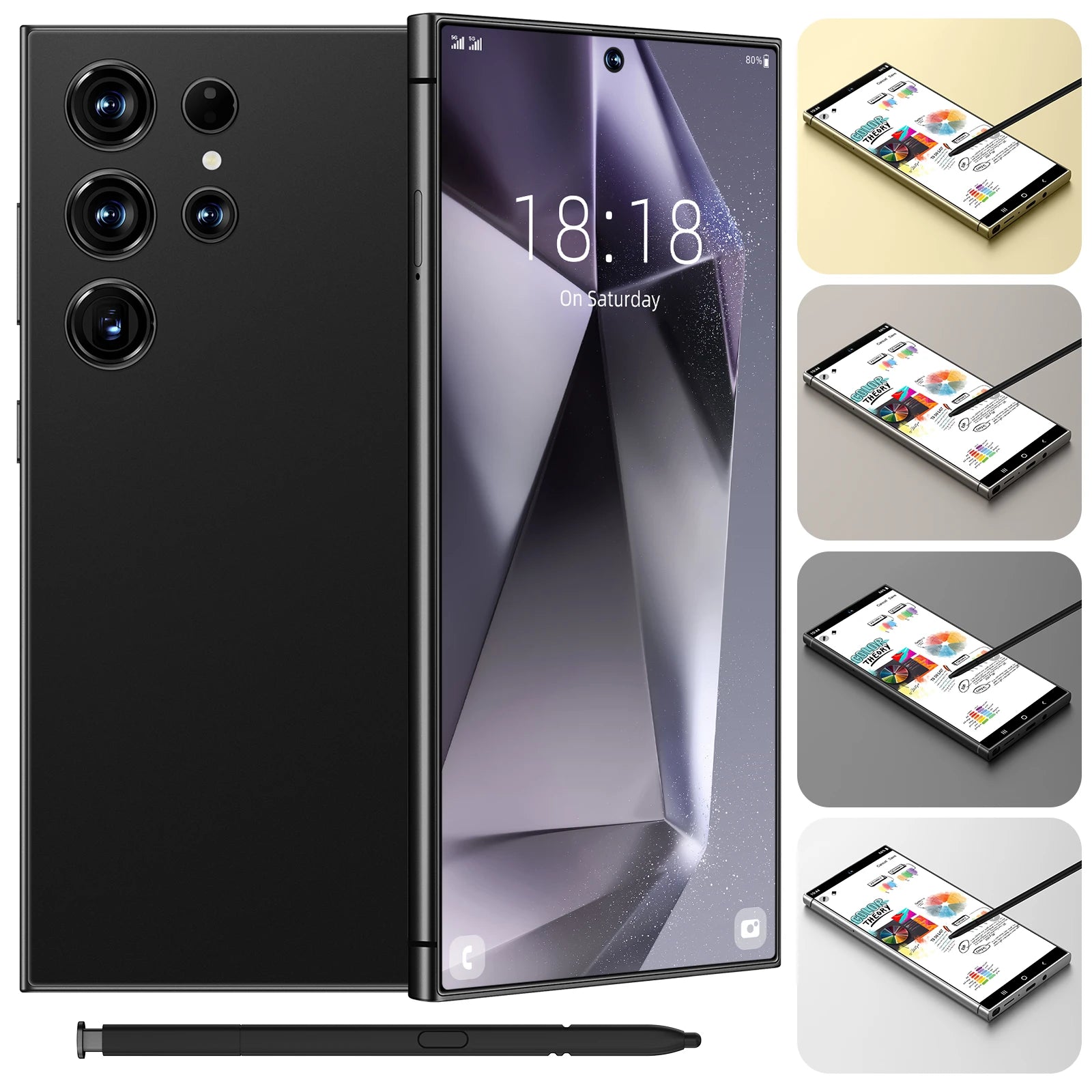 Note 30 Ultra smartphone with 7.3 inch AMOLED display 5G connectivity and HD camera for professional photography