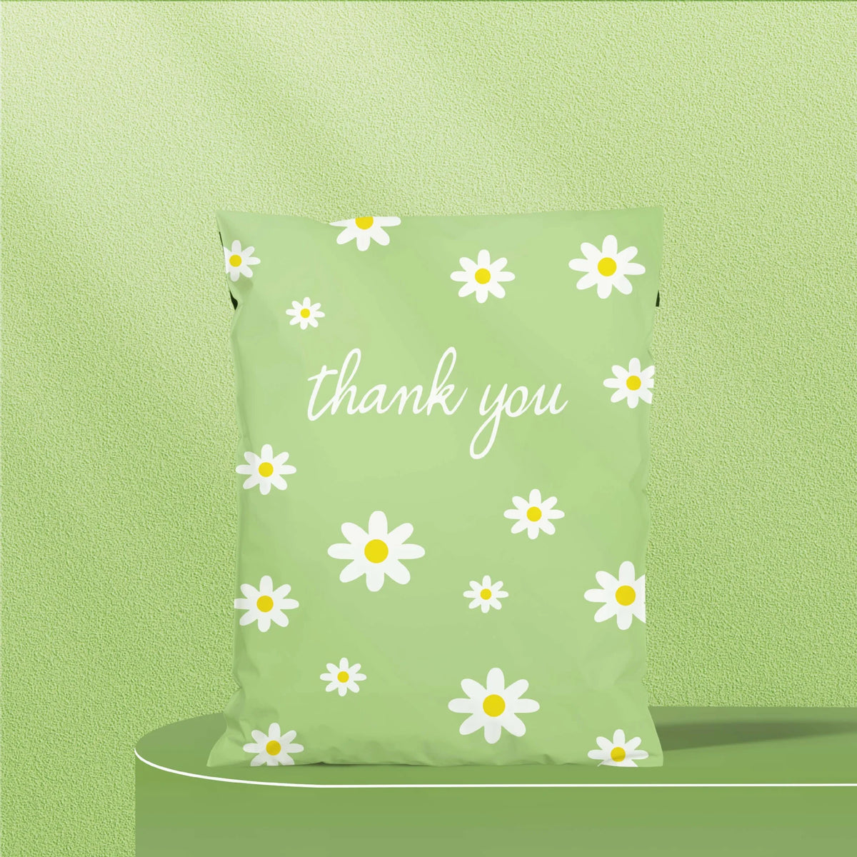 Waterproof Tear-Resistant Poly 3mil Thick Shipping Bags for Clothing Cute Mailing Envelopes Self-Seal Copperplate Printed