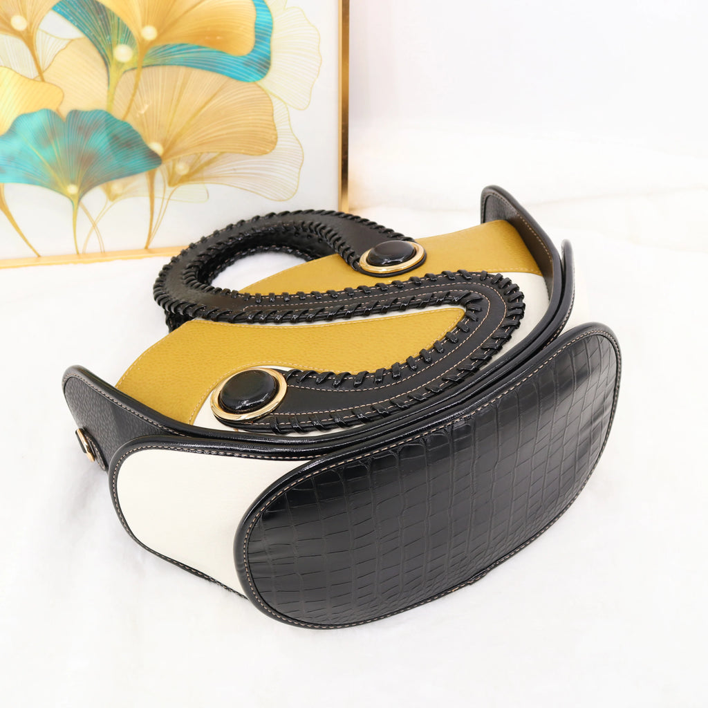 Top Products Fashion Women's Handbag Unique Design Ladies Bag Large Capacity Personality Ladies Bag Set of Two Luxury Bags 39 cm
