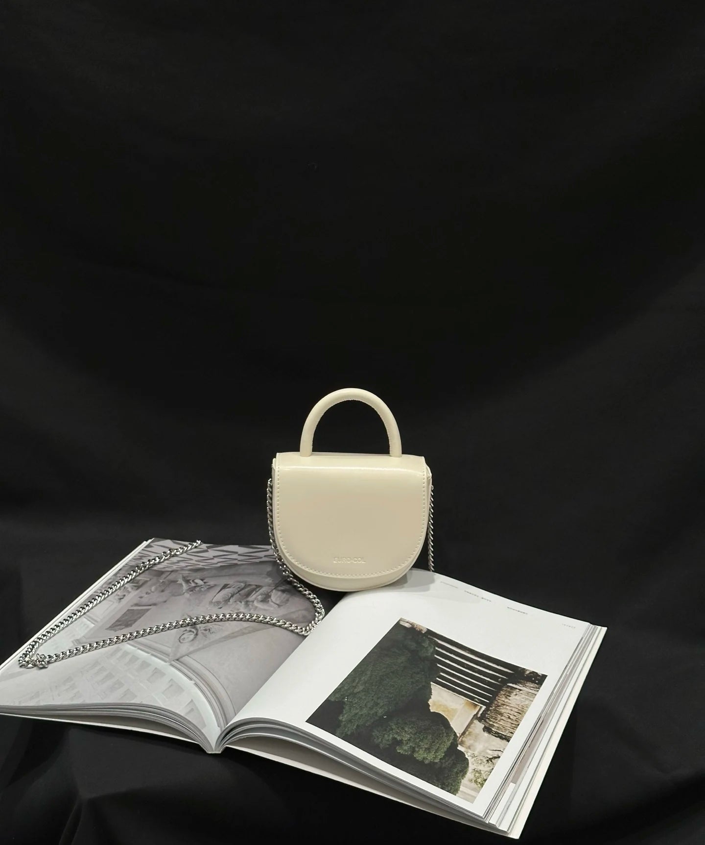 High Quality Cowhide Leather Evening Clutch with Microfiber Lining Small Top Handle Tote Bag for Party Wedding B1152