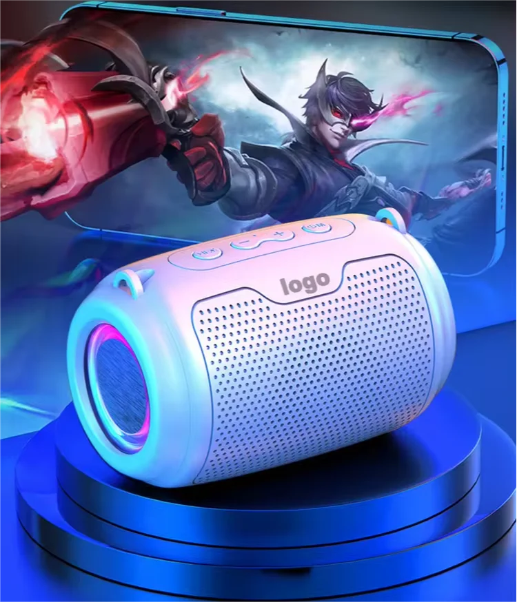 Bluetooth Speaker -Hot Sale Waterproof Outdoor Speaker RGB Lighting Effect Bluetooth Speakers for Party