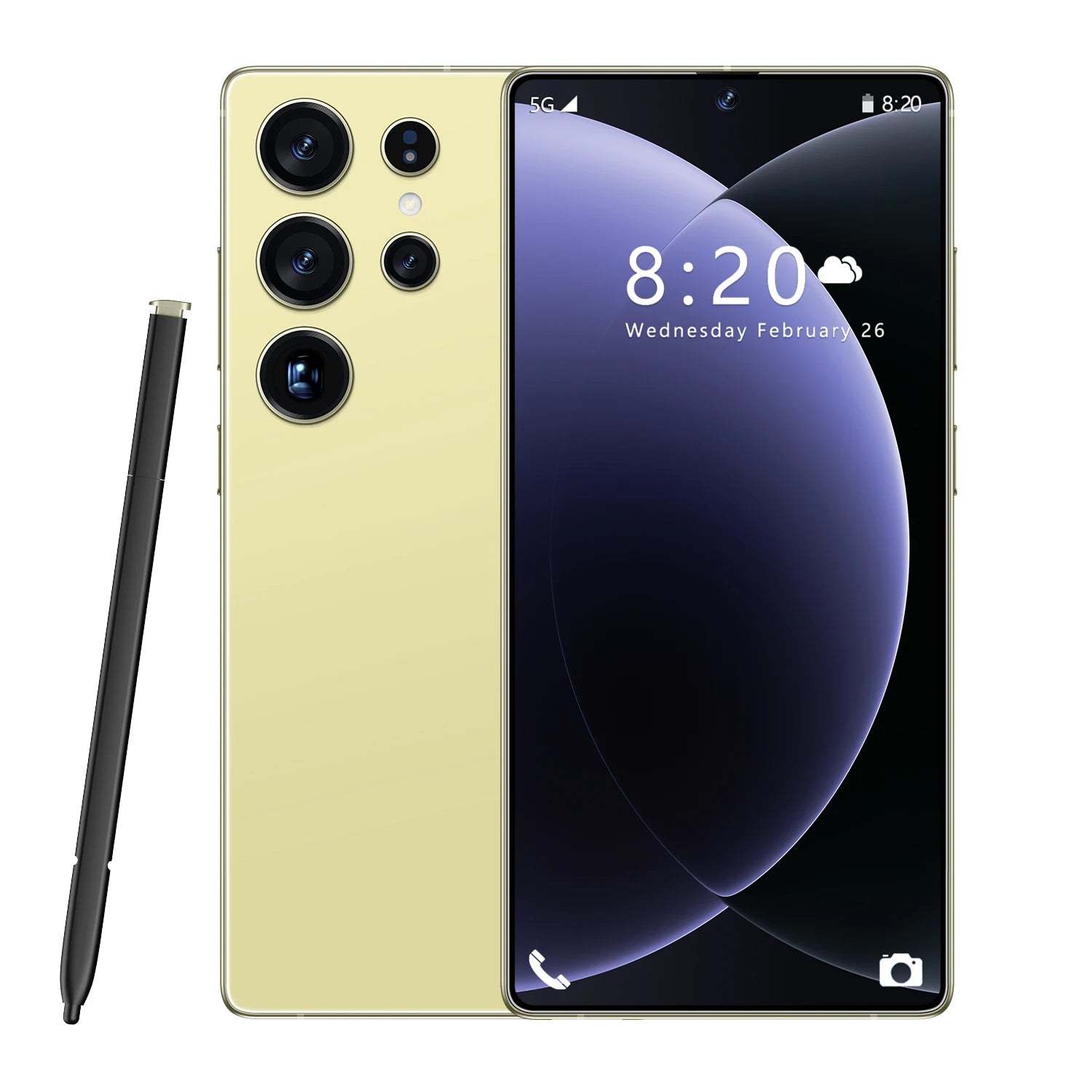 Brand new 1TB S26 Ultra 5G smartphone with 7.3 inch display and high resolution 108MP camera for gaming