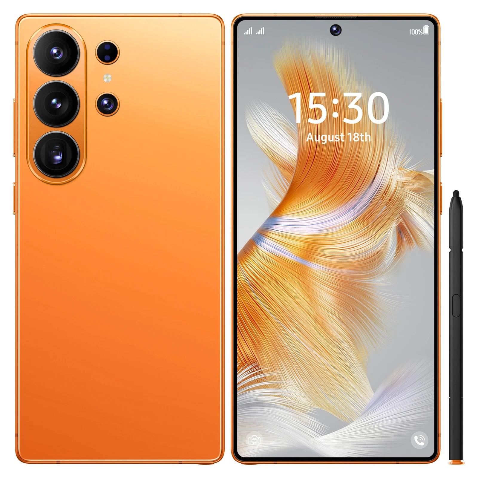 2026 S26 Ultra Unlocked Smartphone 7.3 Inch 16GB 1TB 144Hz Android 15 Decacore 108MP Camera Phone