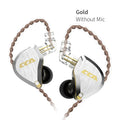 CCA C12 In-Ear Monitor Headphones - 12-Driver Hybrid HiFi by Tidesmit CCA C12 Gold no mic China Mainland Tidesmit
