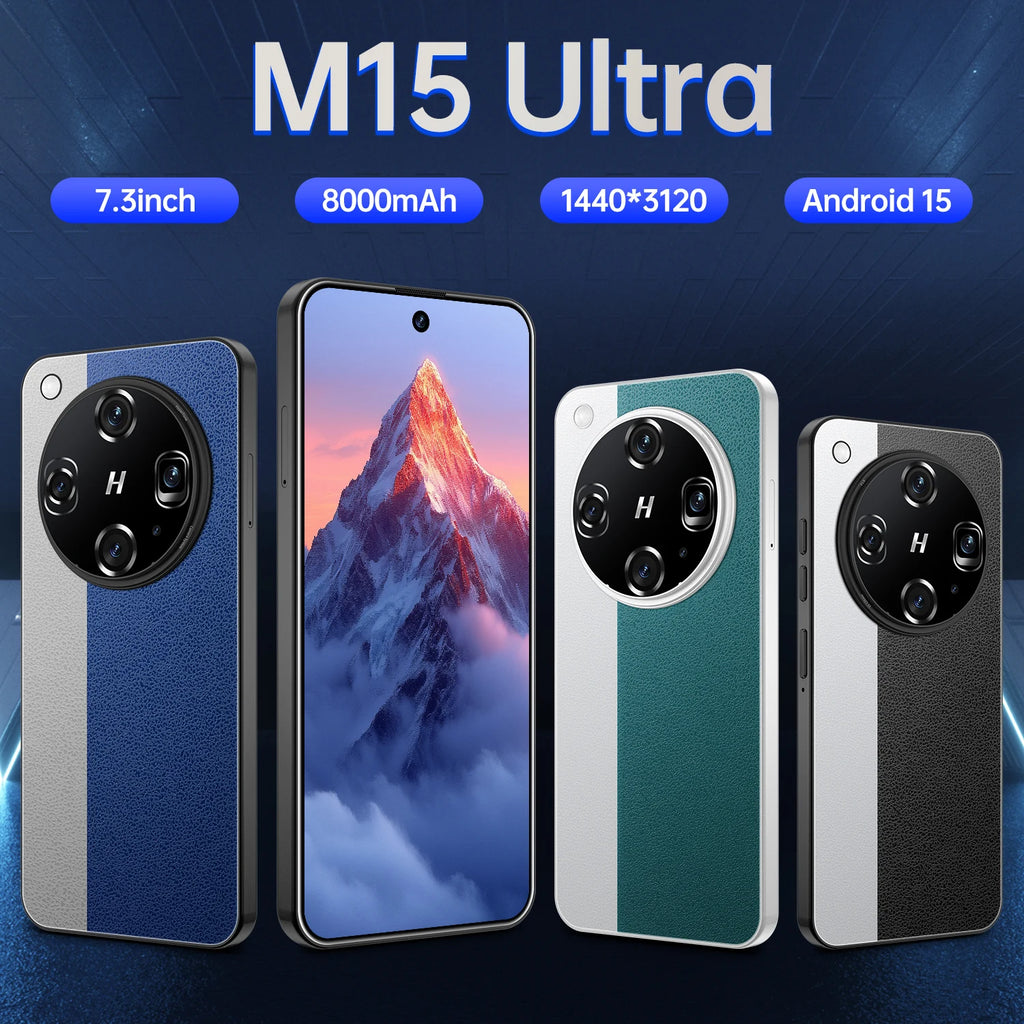 5G Smartphone 7.3 Inch 1TB Dual SIM Android 16GB RAM | Tidesmit Tidesmit