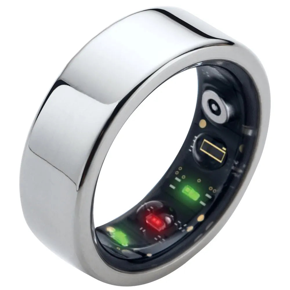 Innovative Smart Ring for Fitness Tracker Blood Oxygen Heart Rate Body Temperature Monitoring-Hottest Electronic Accessory Tidesmit