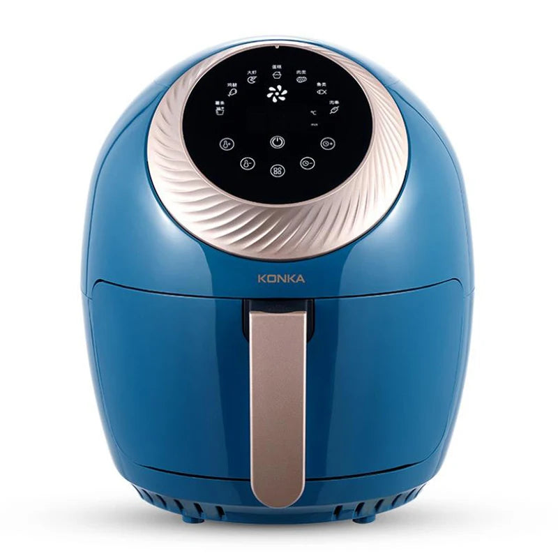 New Type Multi-Function 3.5L Air Fryer Household  Smoke-Free No-oil Electric Fryer Intelligent Set Timing Fryer
