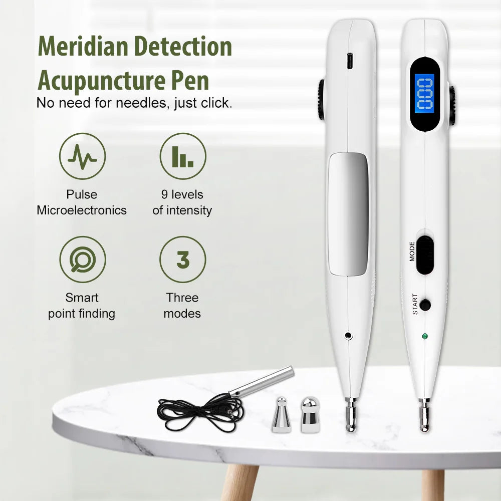 Acupuncture Pen Electronic Muscle Stimulator for Home Relaxation Therapy Relaxation Treatment Tidesmit