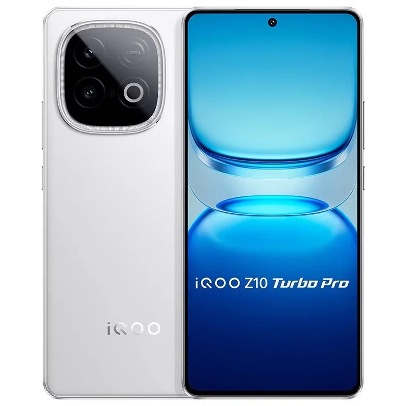 Original Vivo IQOO Z10 Turbo Pro 5G Smartphone 7000mAh 120W SuperVOOC Snapdragon 8s Gen4 6.78 Inch AMOLED 144Hz 50MP OIS OTA NFC - Tidesmit