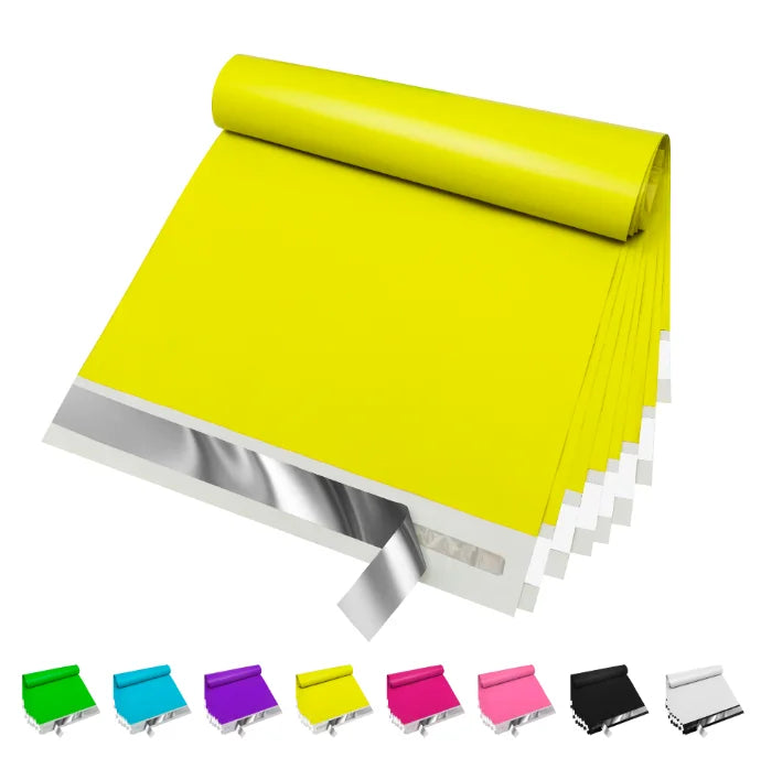 10x13 Inch Blue Poly Mailers 100 Pcs Eco-Friendly Biodegradable Self-Sealing Waterproof Tearproof Shipping Bags 2-Day 5-Day