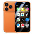 Mini Android 8.1 3G Smartphone - 3.0 Inch Dual SIM Unlocked Orange 2 g 16 GB Tidesmit