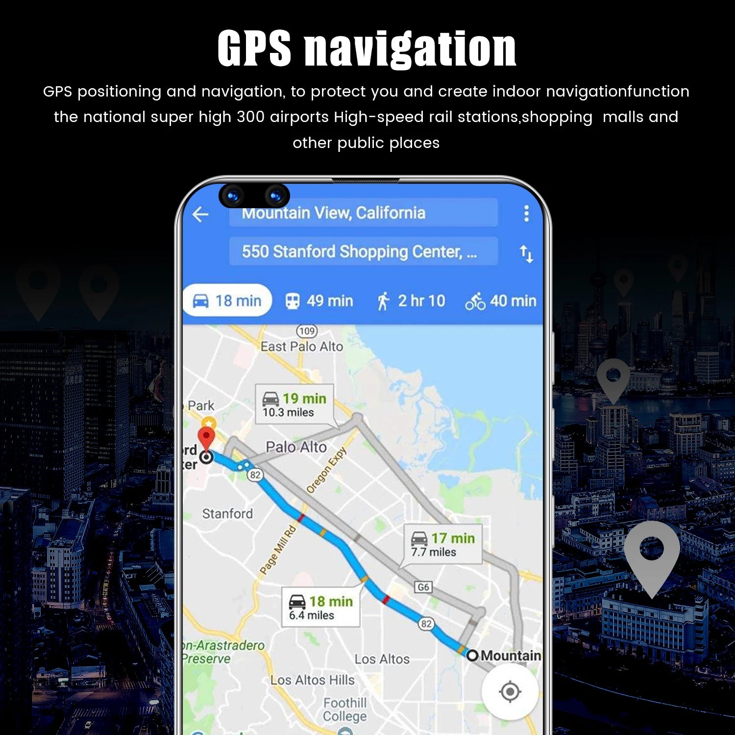 New P60 Pro 7.8 Inch 10 Core Smart Phone 16GB+512GB 4K HD GPS Navigation 5G Android SmartPhone 40+48MP Game Mobile Phone - Tidesmit