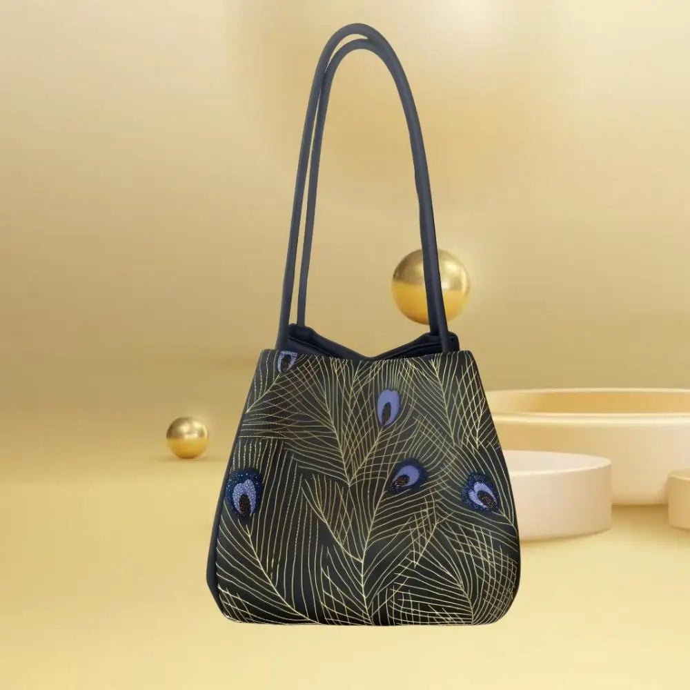 Handmade Suzhou Embroidery Silk Handbag for Women