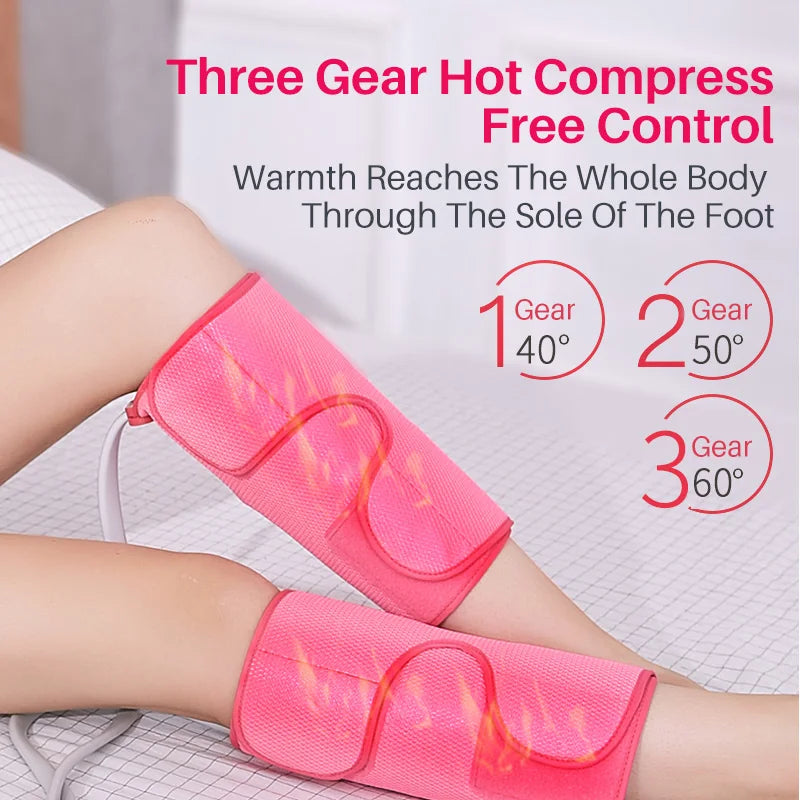 Leg Massager for Circulation - Air Compression Calf Relief Device Relaxation Treatment Tidesmit