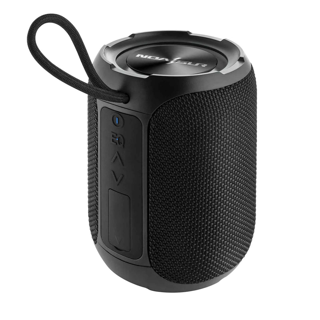 New Design 360 Surround Sound IPX7 Waterproof Portable Bluetooth Bocina Wireless Speaker for Outdoor Black Plastic+Fabric My Store