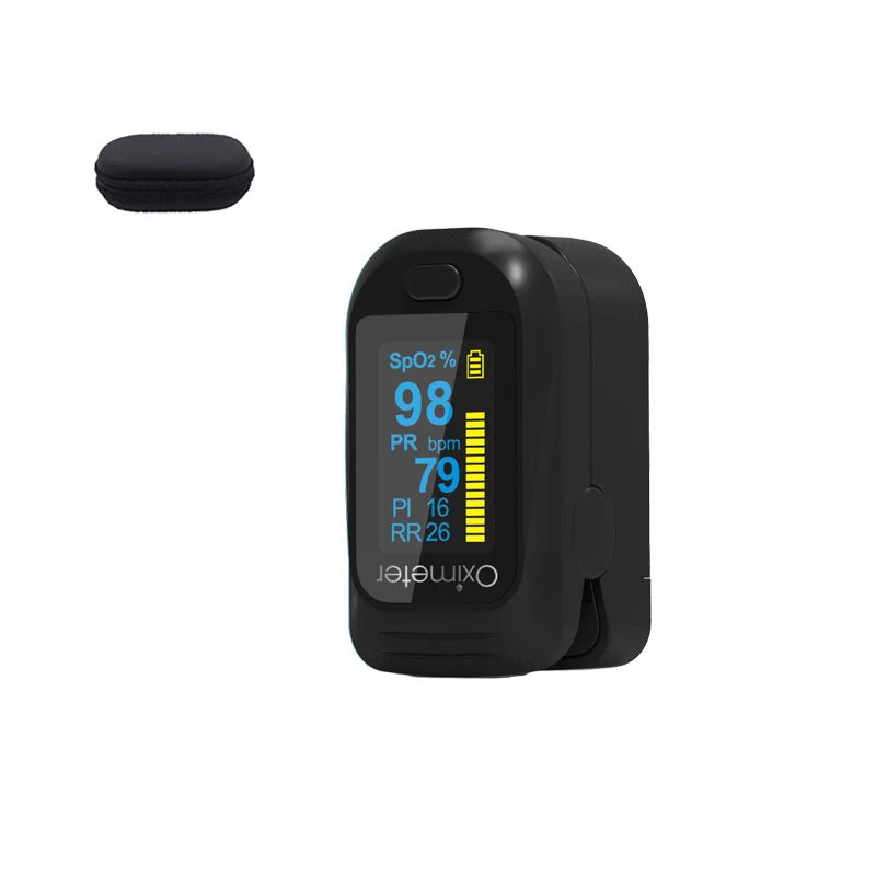 Family Health Care Pulse Oximeter SPO2 Oled Medical Portable Blood Oxygen With Respiratory Rate Finger Oximetro De Dedo de pulso