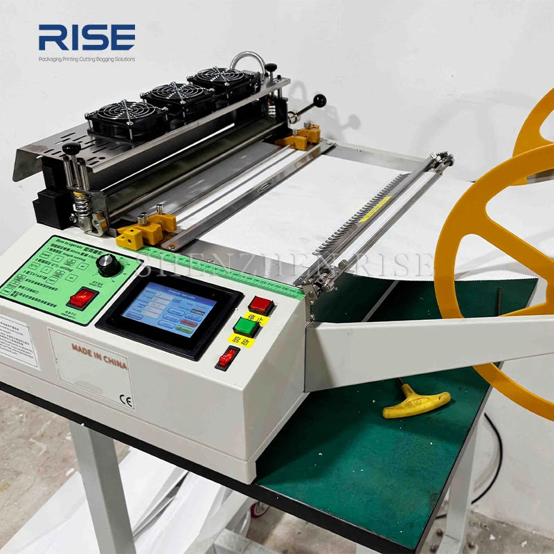 Customized Velcro Tape Cutting Non Woven Roll Sheet Cutting Machine Tape Cutter With Wholesale Price