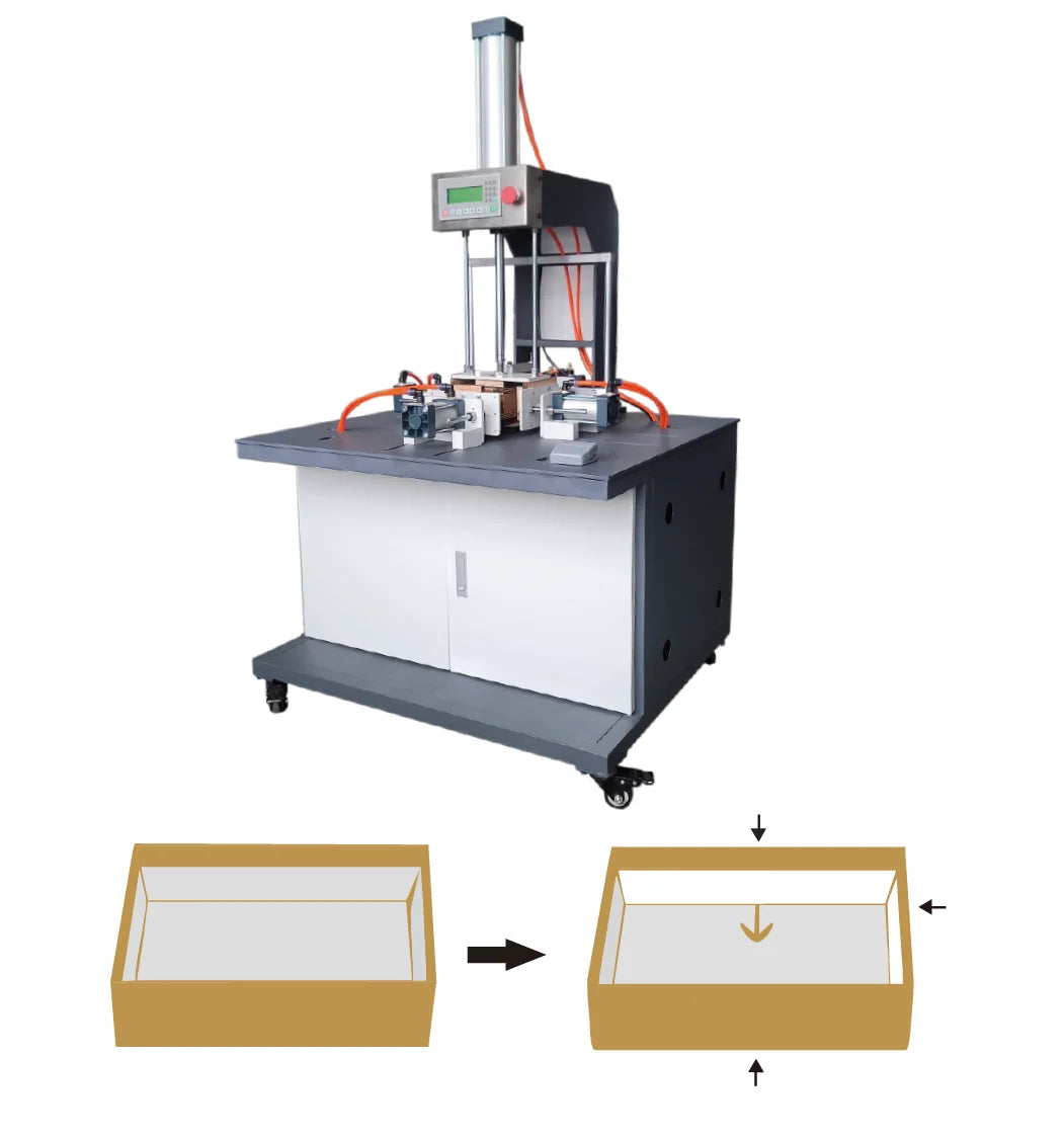 KET Automatic Paper Phone Case Bubble Press Machine Automatic Rigid Gift Box Bubble Pressing Machine Box Bubble Pressing Machine