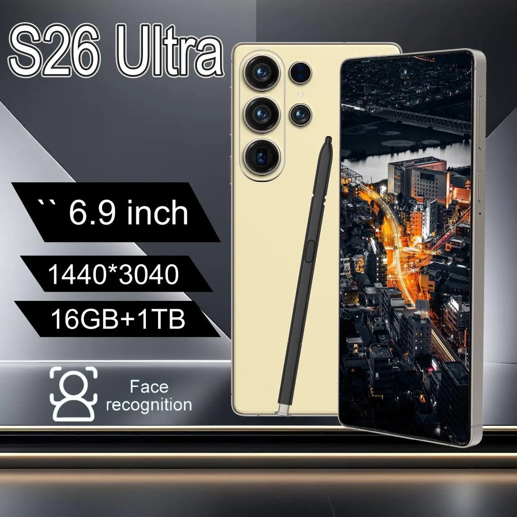 Tidesmit 5G Smartphone - 1TB Storage, 16GB RAM, Unlocked Dual SIM Tidesmit