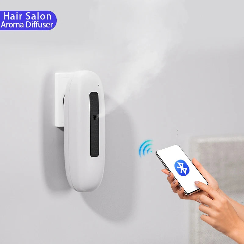 Wholesale Plug-in Scent Machine 100ml Essential Oil Bottle Custom Pc Material White Lady Bedroom Air Aroma Nebulizer Diffuser Tidesmit