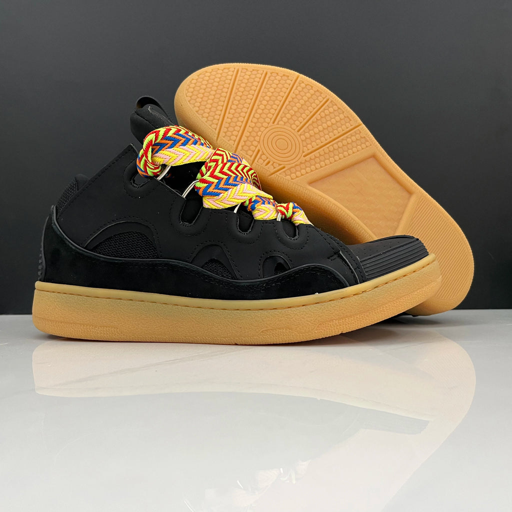 Premium Genuine Leather Platform Men Sneakers Breathable Casual Walking Shoes Stylish Daily Travel Outdoor Use Autumn Evergreen