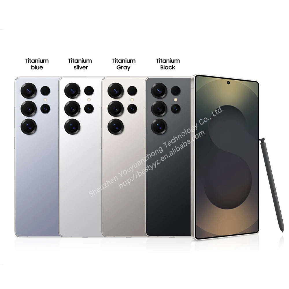 2025 Online Retailer Smart S25 Ultra 5G Phone 6.9inch 12GB+512GB S-Pen Original Android 4G 5G+WIFI Mobiles HD Screen Resolution - Tidesmit