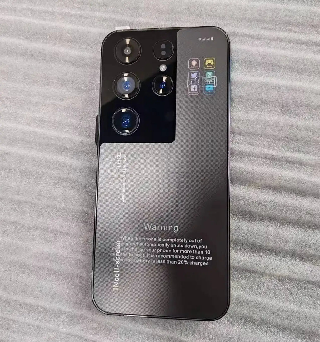 S25 Ultra 5G Smartphone 16GB - 6.6 Inch AMOLED Unlocked Mobile Tidesmit
